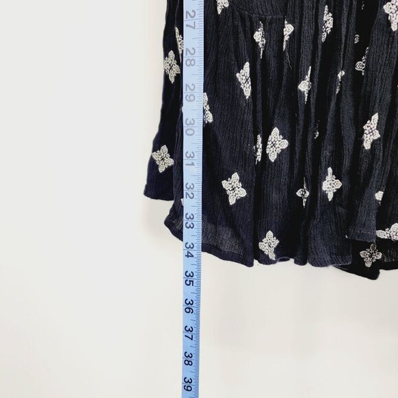 Free People Dress Womens Sleeveless Black & White Print Rayon Blend Size S - Picture 13 of 13